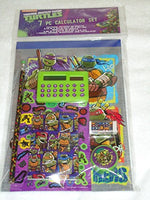 Teenage Mutant Minja Turtles 7 Piece Calculator Set