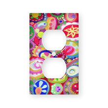 Load image into Gallery viewer, Pretty Painting - Decor Double Switch Plate Cover Metal
