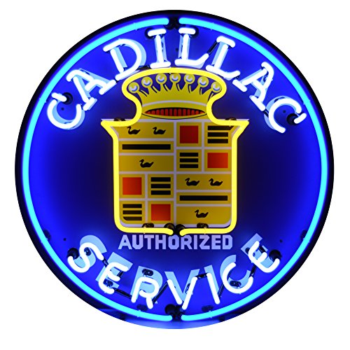 Neonetics 5CADSR Cadillac Service Neon Sign