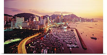 Load image into Gallery viewer, GREATBIGCANVAS Entitled Hong Kong Poster Print, 72&quot; x 36&quot;, Multicolor
