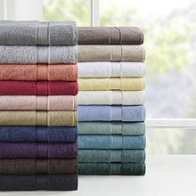 Load image into Gallery viewer, 800GSM 100% Cotton Luxury Turkish Bathroom Towels , Highly Absorbent Long Oversized Linen Cotton Bath Towel Set , 8-Piece Include 2 Bath Towels, 2 Hand Towels &amp; 4 Wash Towels , Purple
