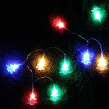 Load image into Gallery viewer, Penfly 1.2m 10LEDs Decorative Pine Shape Fairy Night Mood Light Romantic Lamp for Home Indoor Bedroom Babyroom Children Wedding Party Festival New Year Dcor RGB Light Color
