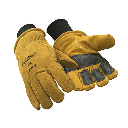 REFRIGIWEAR0419RGLDXLG Cold Protection Gloves, XL, Gold, PR