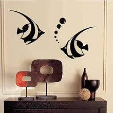Load image into Gallery viewer, Group Asir LLC S-167 Pushy Decorative Wall Stickers, Black
