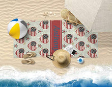 Load image into Gallery viewer, YouCustomizeIt Americana Beach Towel (Personalized)
