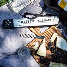 Load image into Gallery viewer, Formaticum Cheese Storage Wax-Coated Paper, Keep Charcuterie Fresh, 15 Sheets
