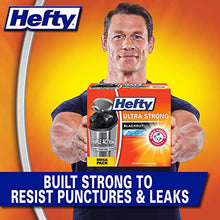 Load image into Gallery viewer, Hefty Ultra Strong Tall Kitchen Trash Bags, Blackout, Clean Burst, 13 Gallon, 80 Count
