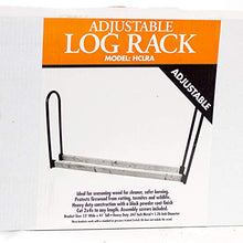 Load image into Gallery viewer, HomComfort HCLRA Adjustable Log Rack with Steel Uprights
