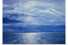 Load image into Gallery viewer, GREATBIGCANVAS Entitled Deep Blue Sea, 2001 Oil on Canvas Poster Print, 60&quot; x 44&quot;, Multicolor
