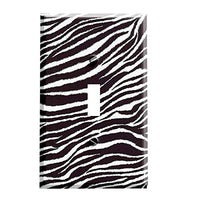 Bold Zebra Print Switchplate - Switch Plate Cover