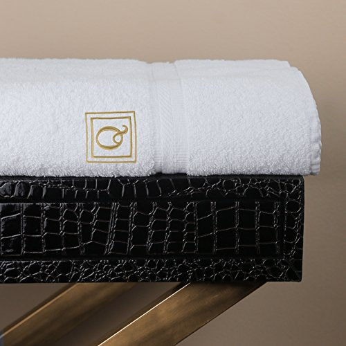 Luxor Linens - Oversize Bath Towel - Solano Collection 100% Egyptian Cotton Bath Towels - Fully Customized Luxury Bath Towel Sets for Home, Hotel or Spa - Available in 1 Piece Set
