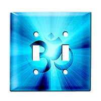 Ohm Starlight - Decor Double Switch Plate Cover Metal