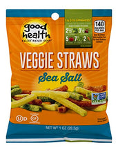 Load image into Gallery viewer, Good Health Veggie Straws, Sea Salt, Pack of 24

