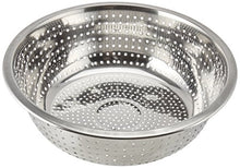 Load image into Gallery viewer, Winco Chinese Colander with 2.5 mm Holes, 11-Inch, Stainless Steel
