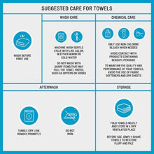 Load image into Gallery viewer, 800GSM 100% Cotton Luxury Turkish Bathroom Towels , Highly Absorbent Long Oversized Linen Cotton Bath Towel Set, 8-Piece Include 2 Bath Towels, 2 Hand Towels &amp; 4 Wash Towels , Light Blue
