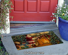Load image into Gallery viewer, Toland Home Garden 800103 Stocking Stuffer Christmas Door Mat 18x30 Inch Winter Outdoor Doormat for Entryway Indoor Entrance
