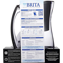 Load image into Gallery viewer, Brita Medium 8 Cup Water Filter Pitcher With 1 Standard Filter, Bpa Free â?? Marina, Black

