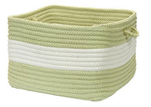 Load image into Gallery viewer, Colonial Mills Rope Walk Utility Basket, 14 by 10-Inch, Celery
