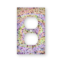 Load image into Gallery viewer, Music Notes Rainbow Jazz - AC Outlet Decor Wall Plate Cover Metal

