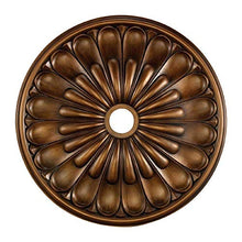 Load image into Gallery viewer, Elk M1009AB Melon Reed Ceiling Medallion, 32-Inch, Antique Bronze Finish
