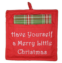 Load image into Gallery viewer, Park Designs A Merry Christmas Pocket Potholder Set
