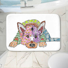 Load image into Gallery viewer, DiaNoche Designs Memory Foam Bath or Kitchen Mats by Marley Ungaro - German Shepard Dog, Large 36 x 24 in
