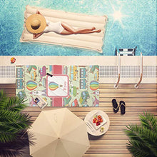 Load image into Gallery viewer, RNK Shops Vintage Transportation Beach Towel (Personalized)

