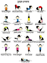 Load image into Gallery viewer, YouCustomizeIt Yoga Poses Hand Towel - Full Print (Personalized)
