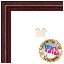 Load image into Gallery viewer, ArtToFrames 8x12 inch Cherry Stain on Hard Maple Wood Picture Frame, WOM0066-60823-YCHY-8x12
