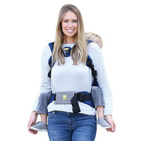 LLLbaby Baby Carrier Tummy Pad for Additional Support, Grey, Small