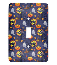 Load image into Gallery viewer, Halloween Night Light Switch Cover (Single Toggle) (Personalized)
