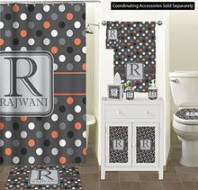 Load image into Gallery viewer, YouCustomizeIt Gray Dots Spa/Bath Wrap (Personalized)
