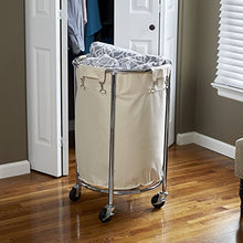 Load image into Gallery viewer, Household Essentials Commercial Round Laundry Hamper
