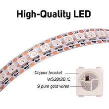 Load image into Gallery viewer, XUNATA Addressable LED Strip Rope Lights Pixel SK6812 Mini 3535 144LEDs/m(1M, Non-Waterproof IP21)
