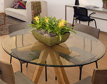 Load image into Gallery viewer, 34&quot; Inch Round Glass Table Top 1/2&quot; Thick Tempered Beveled Edge by Fab Glass and Mirror
