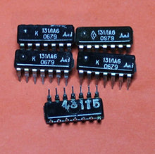 Load image into Gallery viewer, S.U.R. &amp; R Tools K131LA6 Analogue SN74H40N IC/Microchip USSR 10 pcs
