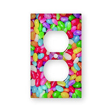Load image into Gallery viewer, Jellybeans - AC Outlet Decor Wall Plate Cover Metal

