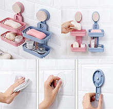 Load image into Gallery viewer, DRAGON SONIC A Layer of Suction Cups Creative Bathroom Soap Racks Free of Holes
