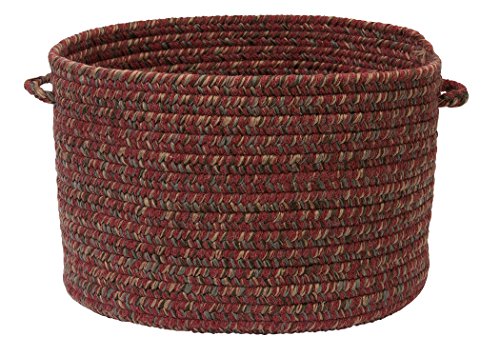 Colonial Mills Hayward Utility Basket, 18 by 12-Inch, Berry