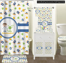 Load image into Gallery viewer, YouCustomizeIt Boy&#39;s Space Themed Spa/Bath Wrap (Personalized)

