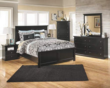 Load image into Gallery viewer, Ashley Furniture Signature Design - Maribel Nightstand - 1 Drawer and 1 Cubby - Vintage Casual - Black
