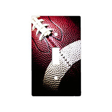 Load image into Gallery viewer, Football Closeup Light - Single Switch Wall Plate Cover Metal
