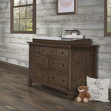 Load image into Gallery viewer, Evolur Cheyenne and Santa Fe Double Dresser, Antique Brown, 54x33x20.3 Inch (Pack of 1)
