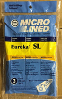 DVC Eureka SL Bags MicroLined Allergy Bags 3 Bags Per Package