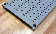Load image into Gallery viewer, Wall Control Narrow Pegboard 8in x 32in Galvanized Metal Pegboard Runner Tool Board

