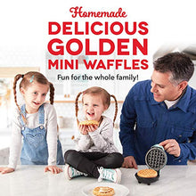 Load image into Gallery viewer, DASH Mini Maker: The Mini Waffle Maker Machine for Individual Waffles, Paninis, Hash browns, &amp; other on the go Breakfast, Lunch, or Snacks - Pink (DMW001PK)
