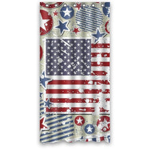 Load image into Gallery viewer, FUNNY KIDS&#39; HOME Fashion Design Waterproof Polyester Fabric Bathroom Shower Curtain Standard Size 36(w) x72(h) with Shower Rings - Cool Pretty Style National Flag
