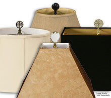 Load image into Gallery viewer, Royal Designs Fancy Square Bell Lamp Shade - Eggshell - 6 x 14 x 11.5
