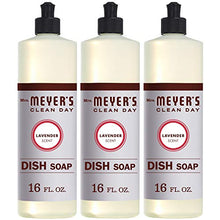 Load image into Gallery viewer, Mrs. Meyerã‚â´S Clean Day Dish Soap, Lavender, 16 Fl Oz, 3 Ct
