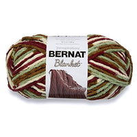 Bernat Blanket Yarn, 10.5 oz, Plum Fields, 1 Ball